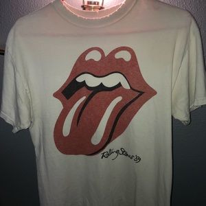 brandy melville rolling stones ‘89 tee shirt